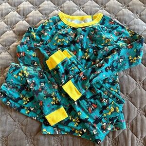 Disney Kids Pajama Set - Teal and Yellow